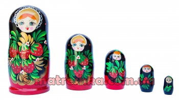 Матрешка 5 мест (большая)