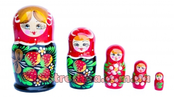 Матрешка 5 мест (малая)