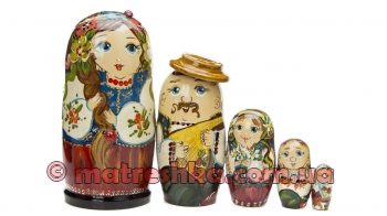 Матрешка 5 мест